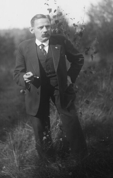 Emil K. Hartwig, mit Zigarre ca.1927