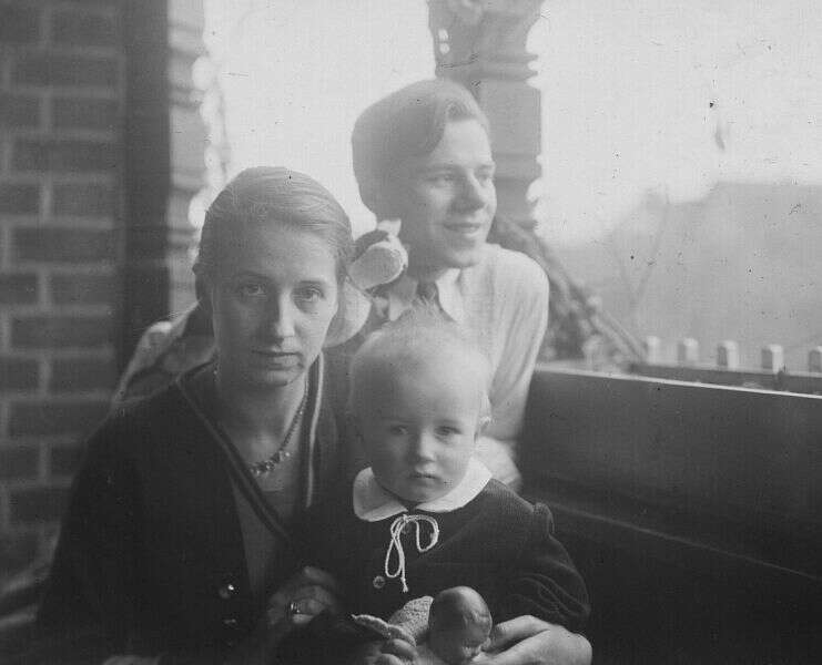 Irene mit Tochter, Emil ca.1927