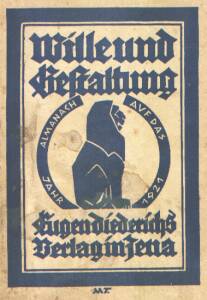 Wille und Gestaltung Diederichs Almanach 1921